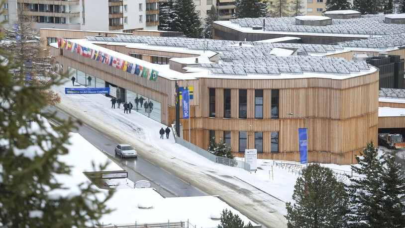 Davos Platz Kongresszentrum World Economic Forum WEF