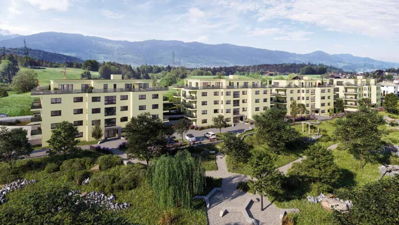 Die Mehrfamilienhäuser an der Twirrenstrasse 28-32 werden in einem neu erschlossenen Wohnquartier in Eschenbach realisiert.