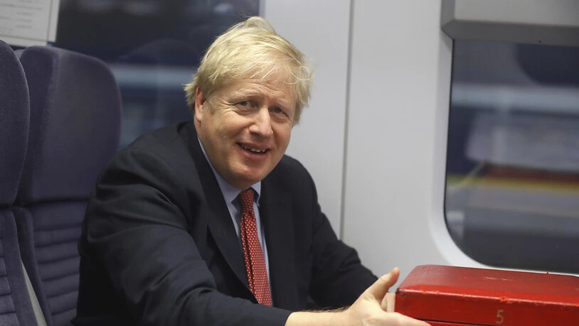 Die Konservative Partei des britischen Premierministers Boris Johnson führt in den Umfragen zur Parlamentswahl.