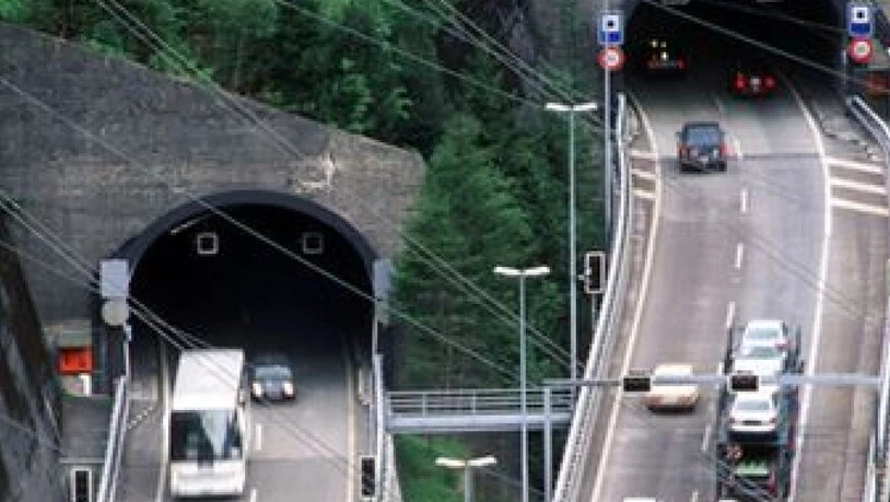 Die A2 zwischen Amsteg und Göschenen wird saniert. (Archivbild)