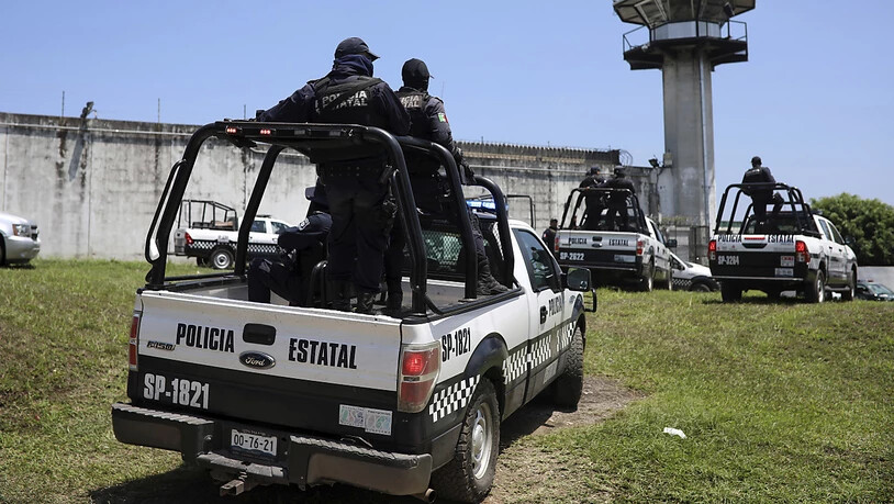 Polizeieinsatz in einem mexikanischen Gefängnis. (Symbolbild)