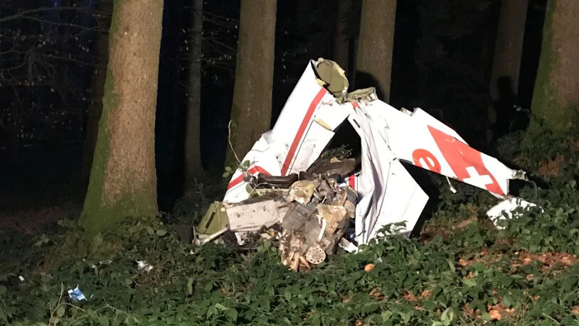Beim Absturz einer Cessna ist im Kanton Luzern der Pilot ums Leben gekommen.