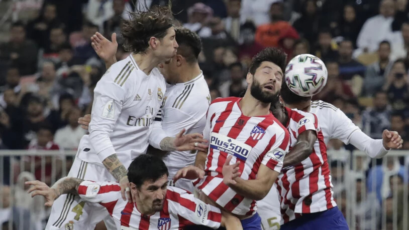 Der spanische Supercup-Final war eine ausgeglichene Angelegenheit: Real schlug Atlético erst im Penaltyschiessen