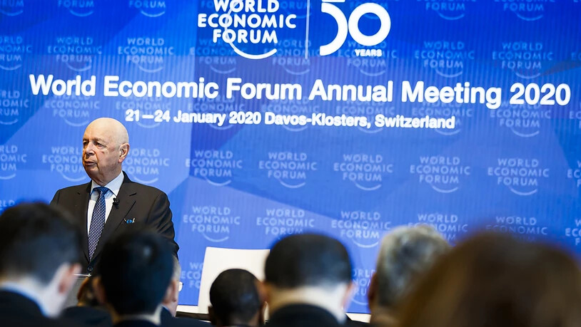 Erfolg für WEF-Gründer Klaus Schwab: Alle sieben Mitglieder des Bundesrats werden kommende Woche am Weltwirtschaftsforum in Davos erwartet. (Archivbild)