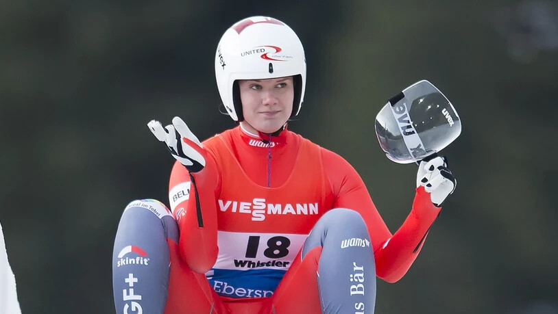 Die einzige Schweizer Spitzen-Schlittlerin Natalie Maag weiss vor der Europameisterschaft am Samstag in Lillehammer nicht genau, wo sie steht
