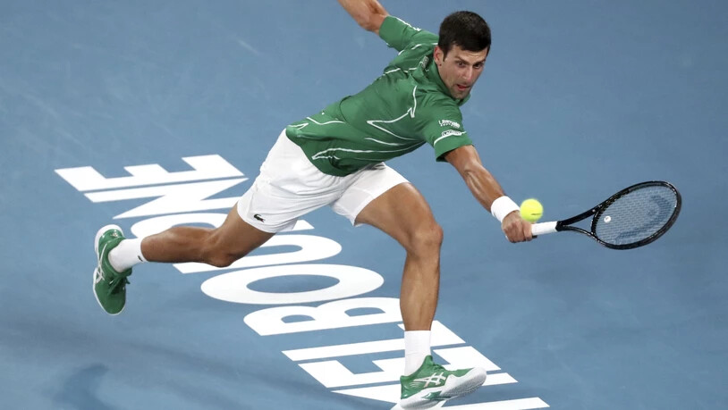 Novak Djokovic gewann in Melbourne auch seinen achten Final und baute seinen Rekord aus