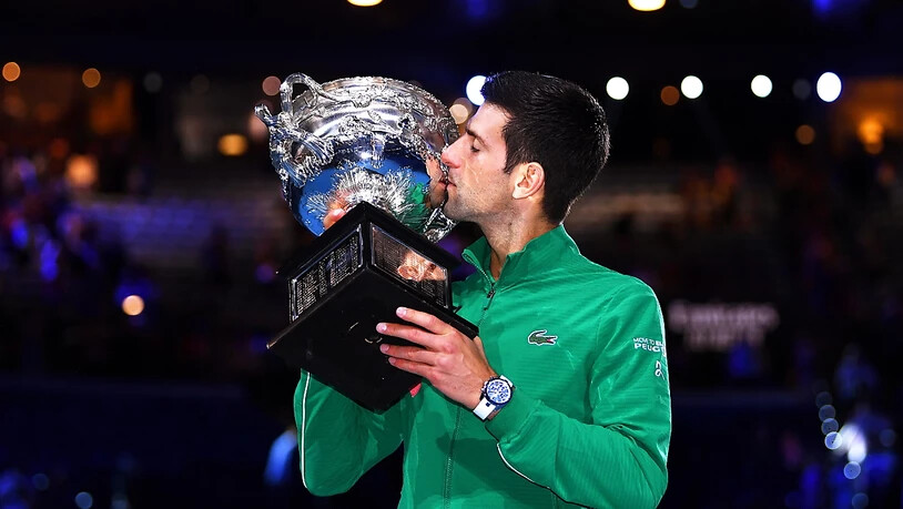 Novak Djokovic gewann den Australian-Open-Titel bereits zum achten Mal