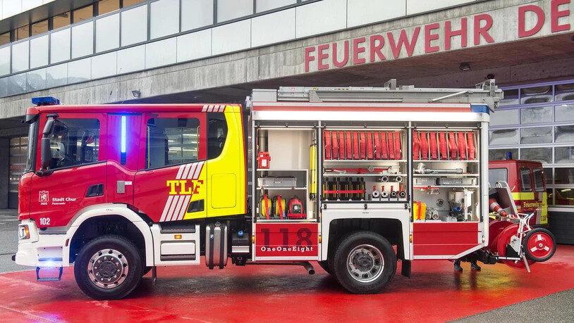 Die Feuerwehr der Stadt Chur erhält ein neues Tanklöschfahrzeug.