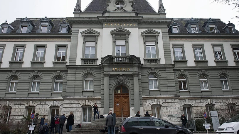 Im Bieler Amthaus fiel am Freitag das Urteil zum Antrag, Peter Hans Kneubühl zu verwahren. (Archivbild)