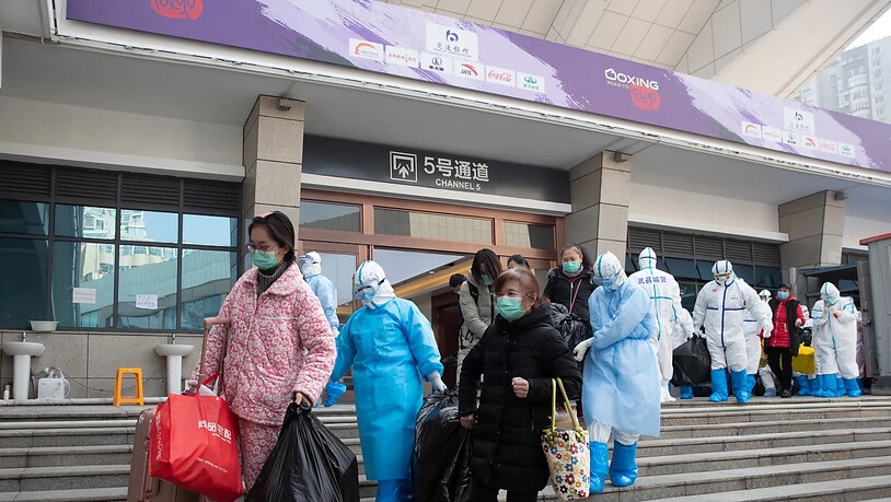 Immer mehr Menschen in China können die Spitäler wegen einer Heilung der Coronavirus-Infektion verlassen.