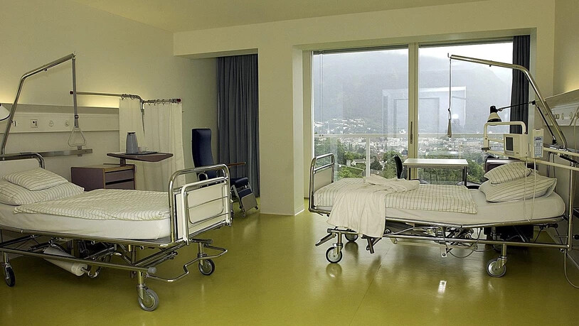 Die Spitalbetten sind seit dem 21. März mehrheitlich leer.