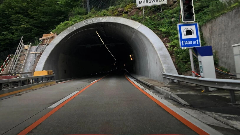 Der Unfall ereignete sich in diesem Tunnel bei Murg.