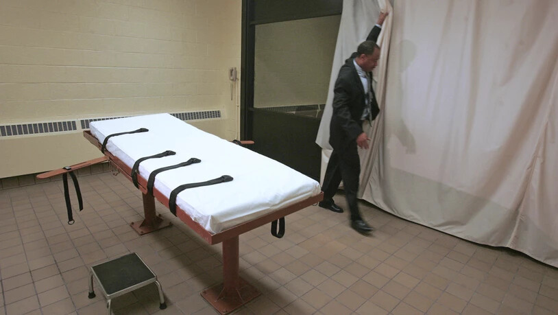 Hinrichtungsraum in einem Gefängnis in Lucasville im US-Bundesstaat Ohio. (Archivbild)