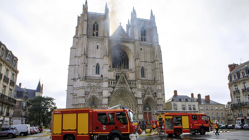 Ein Mann, der im Zusammenhang mit dem Brand in Nantes in Polizeigewahrsam genommen worden war, ist wieder frei. (Archivbild)