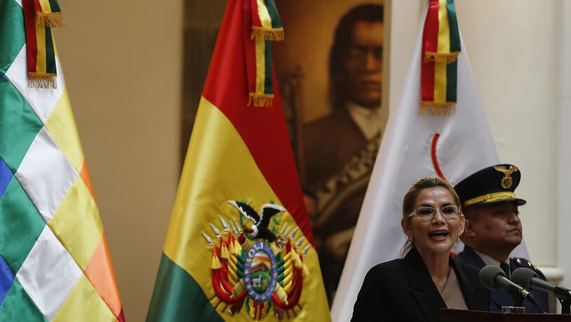 In Bolivien nimmt die Zahl der Personen, die sich mit dem Coronavirus infiziert haben, rasant zu. Die Interims-Präsidentin, Jeanine Añez, ist ebenfalls an Covid-19 erkrankt. (Archivbild)