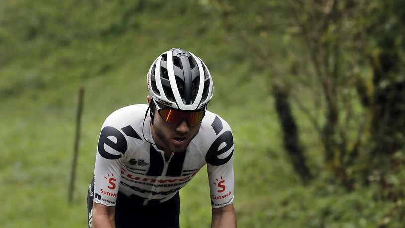 Marc Hirschi trat in der 18. Etappe der Tour de France erneut in Aktion
