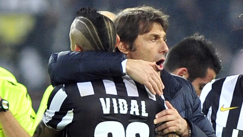 Antonio Conte kann wieder auf Arturo Vidal zählen