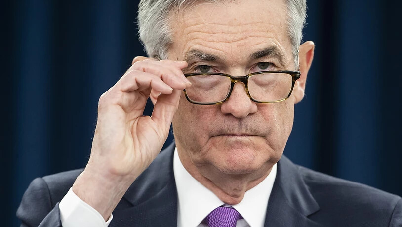 Die Sitzungsprotokolle der US-Notenbank unter der Führung von Jerome Powell zeigen auf, wie innerhalb des Gremiums um eine angemessene Zentralbankpolitik gerungen wird. (Archivbild)