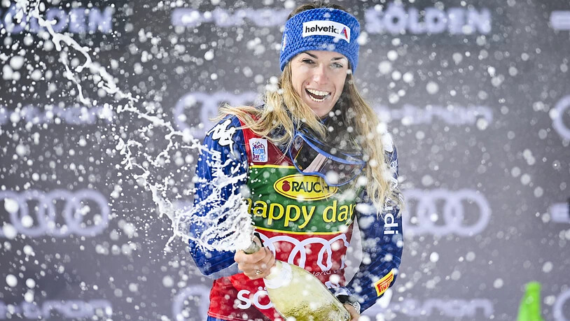 Marta Bassino feierte in Sölden ihren zweiten Weltcupsieg