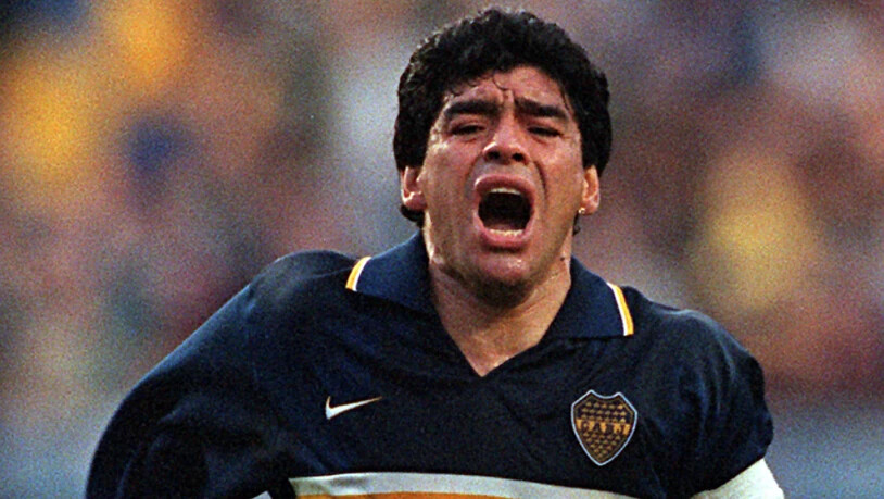 Sein letztes Spiel als Profi bestritt Maradona Ende Oktober 1997 für die Boca Juniors