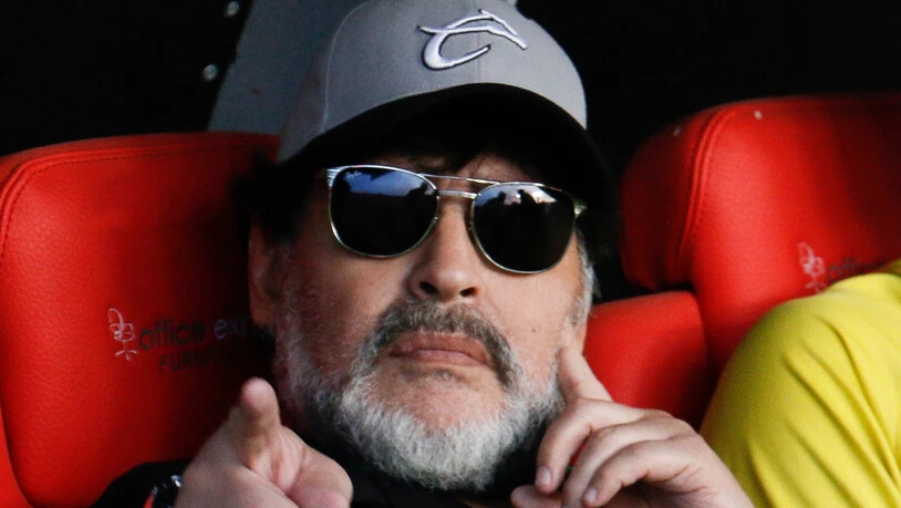 Maradona trainierte 2019 in Mexiko den Klub Dorados. Im Mittelpunkt stand er immer - egal, wo er auftauchte