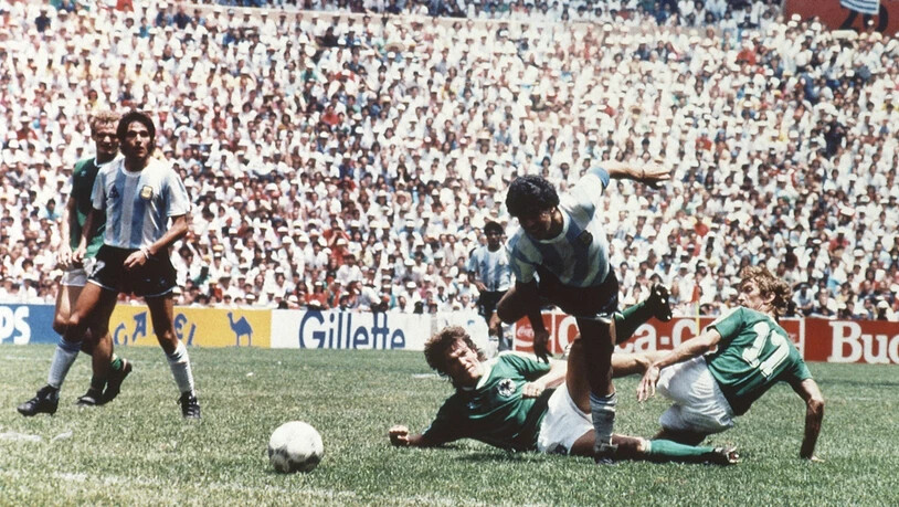 Im Final gegen Deutschland bescherte Maradona den Argentiniern 1986 den zweiten WM-Titel nach jenem 1978