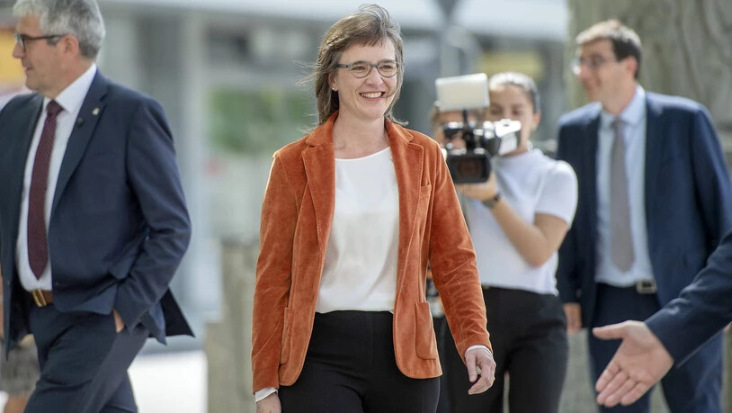 Im Rampenlicht: Carmelia Maissen ist die einzige Frau, welche in den diesjährigen Wahlen in die Bündner Regierung gewählt wurde.