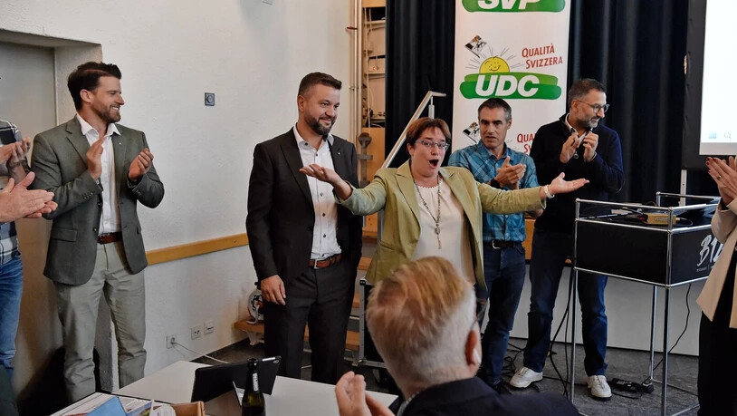 Gewählt: Mit 21'795 Stimmen bekommt Magdalena Martullo-Blocher (SVP) wieder einen Sitz im Nationalrat.