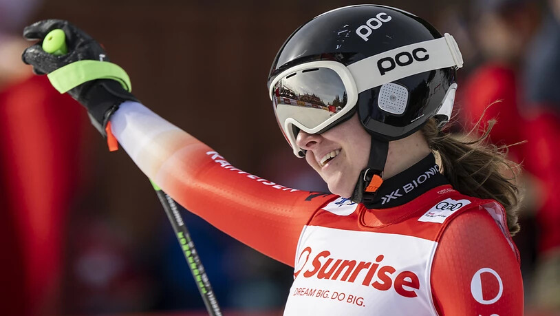 Europacup als Sprungbrett: Janine Schmitt sicherte sich als Europacup-Gesamtsiegerin einen Freifahrtschein im Weltcup