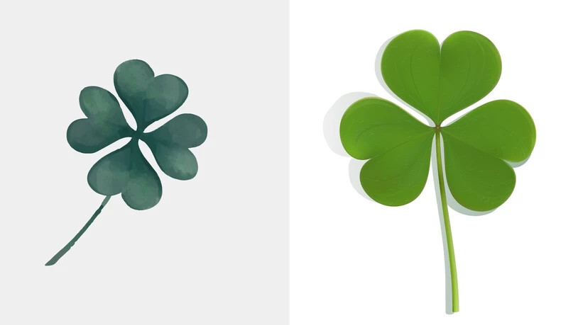 Drei- oder vierblättrig? Der Legende nach machte St. Patrick ein dreiblättriges Kleeblatt zu seinem Symbol.