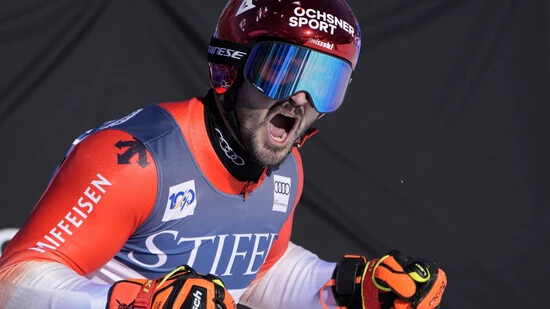 Loïc Meillard überzeugt nach zwei zweiten Plätzen im Riesenslalom auch im Slalom