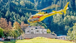 Dauereinsatz: Heli Bernina fliegt fast täglich ins Katastrophengebiet.