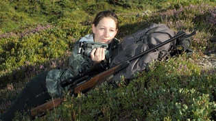 Amtierende Schweizer Jägerin: Silvana Stecher aus Tarasp (GR)