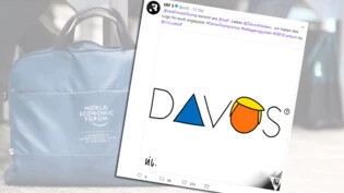 Auf die Ankündigung von Donald Trumps Besuch in Davos folgten auch prompt Logo-Vorschläge für Davos. 