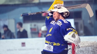 Arosa-Goalie Sven Witschi musste in Zuchwil viermal hinter sich greifen.