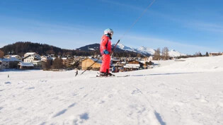 Das Skilift-Seil in Lantsch/Lenz wird im Herbst 2019 ausgetauscht.