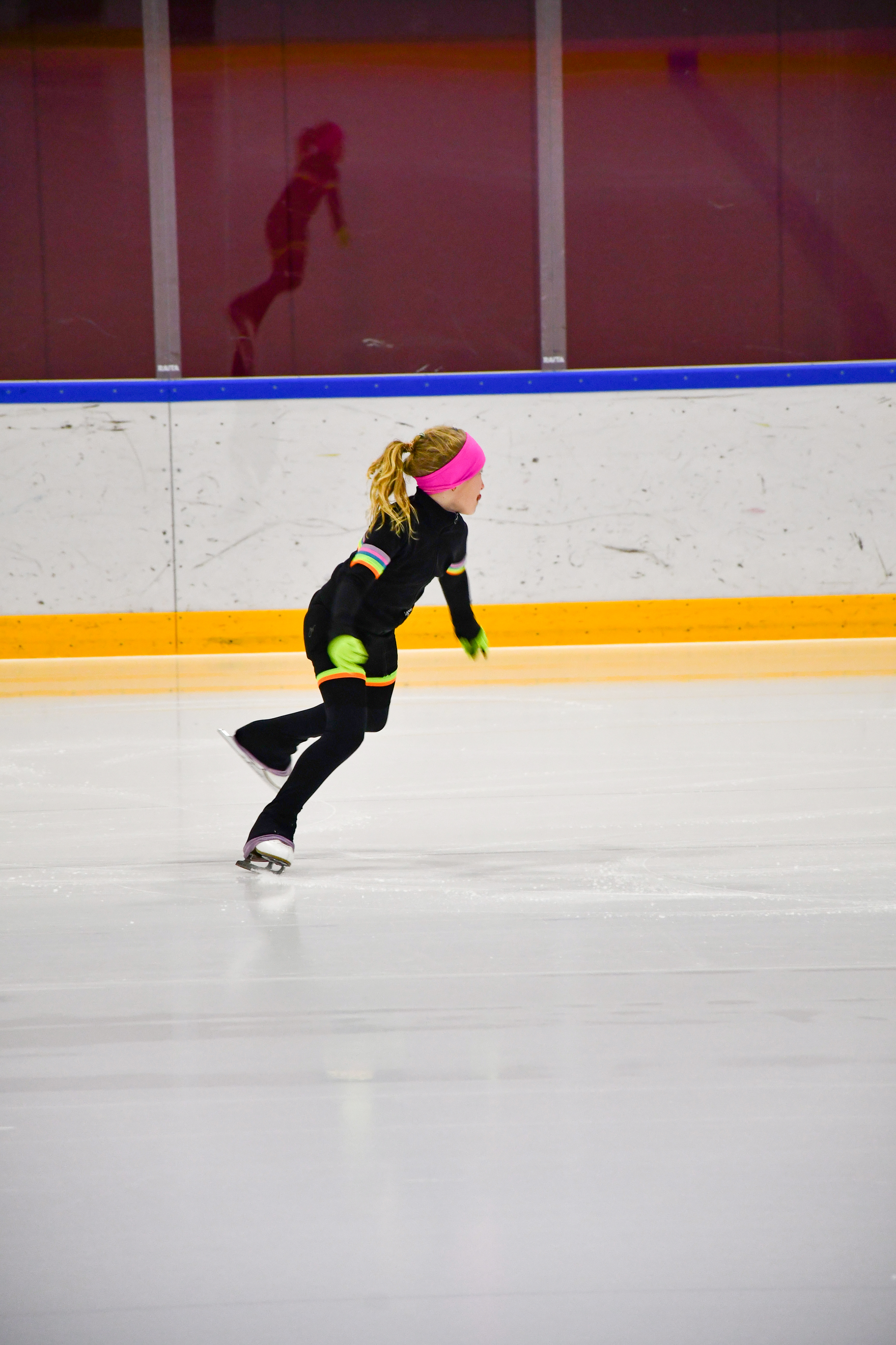 Die Kür laufen: Der Eiskunstlauf-Nachwuchs trainiert bis zu sechsmal pro Woche.