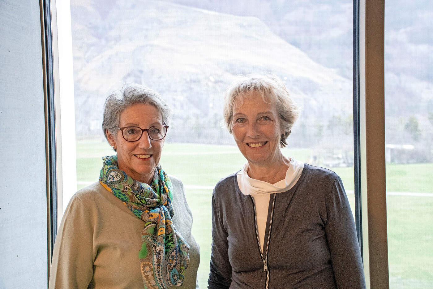 Kennen sich aus mit den Freuden und Sorgen im Alter: Martha Crameri (links) und Bernadette Brandenburger.