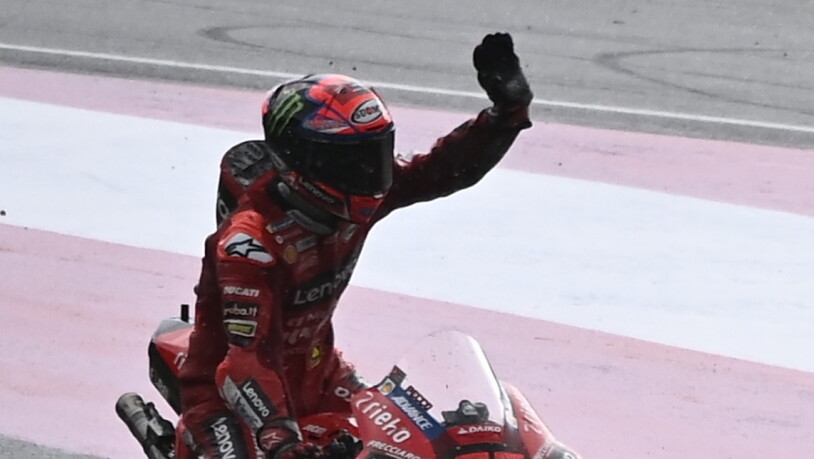 Zum ersten Mal in der MotoGP zuvorderst: Francesco Bagnaia