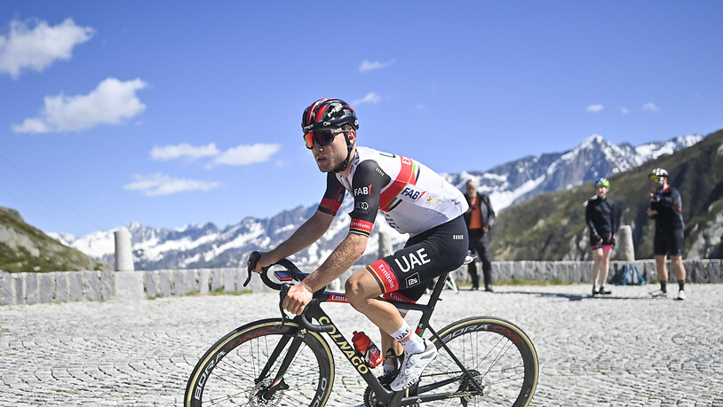 Das nächste Ziel von Marc Hirschi, hier an der Tour de Suisse im Juni, ist in zwei Wochen das WM-Strassenrennen in Flandern