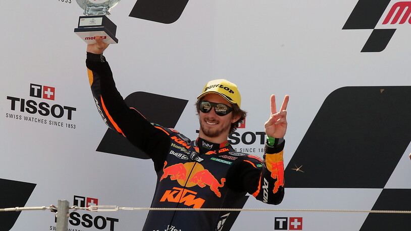Remy Gardner steht nach seinem Sieg in Portugal, dem insgesamt fünften in dieser Saison, dem Moto2-Titelgewinn ganz nahe
