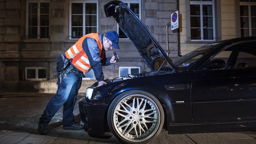 Safety Streets Stadtpolizei Polizei Chur kontolle tuning Auto