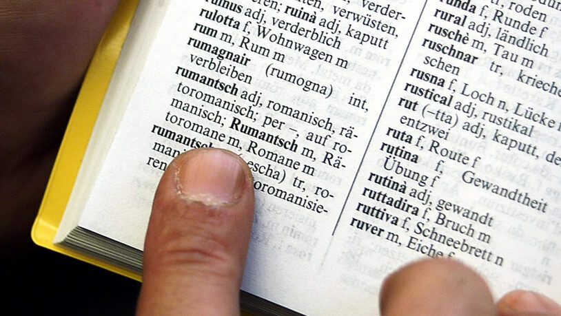 Rumantsch-Wörterbuch.