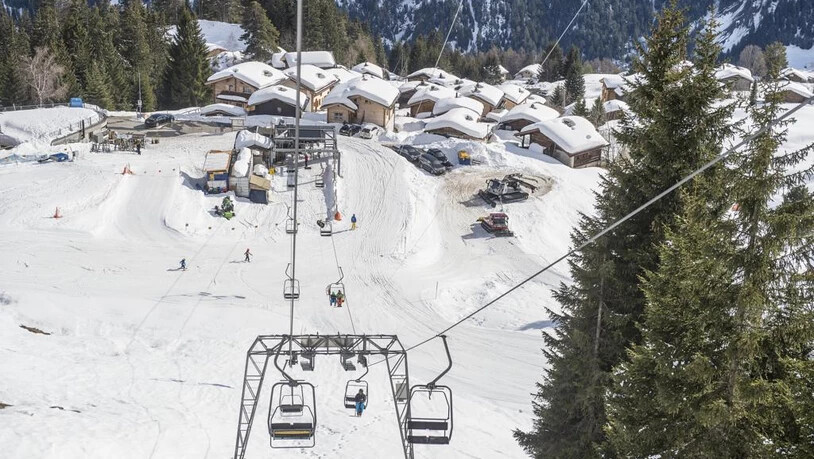 Im Skigebiet Hochwang herrscht derzeit Hochbetrieb. ARCHIV OLIVIA AEBLI-ITEM