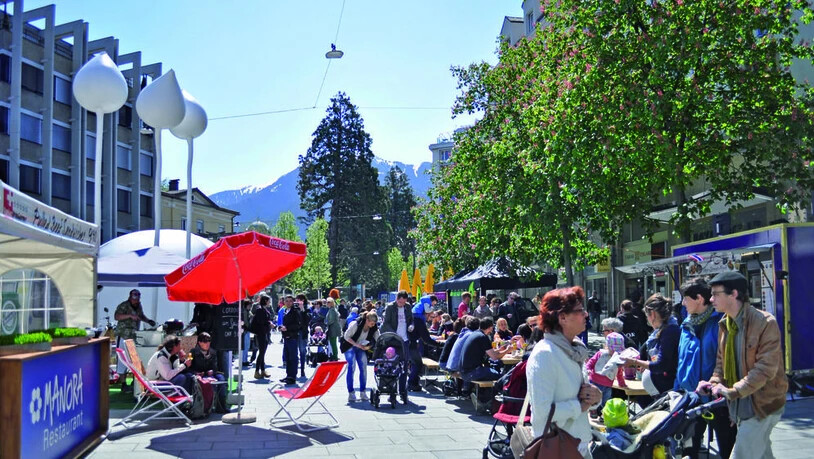 Das Streetfood-Festival findet dieses Jahr auf dem Theaterplatz statt.