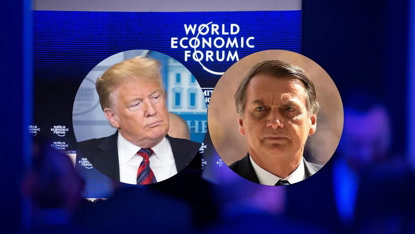 Donald Trump und Jair Bolsonaro sind Teilnehmer am diesjährigen WEF in Davos.