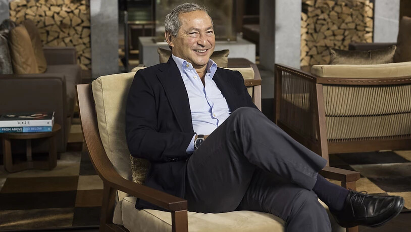 Der ägyptische Investor Samih Sawiris in seinem Luxushotel "The Chedi" in Andermatt: 2020 soll es jeden Monat schwarze Zahlen schreiben. (Archivbild)