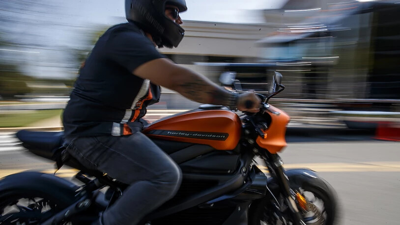 Angeblich Probleme mit der Batterie: Harley-Davidson stoppte die Produktion seines Elektromotorrads "LiveWire" vorläufig. (Archivbild)