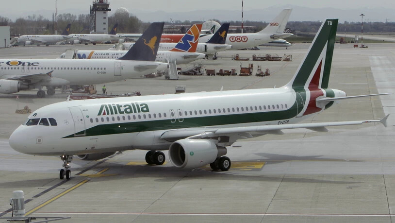 Seit 2017 insolvent: die italienische Fluggesellschaft Alitalia. (Archivbild)