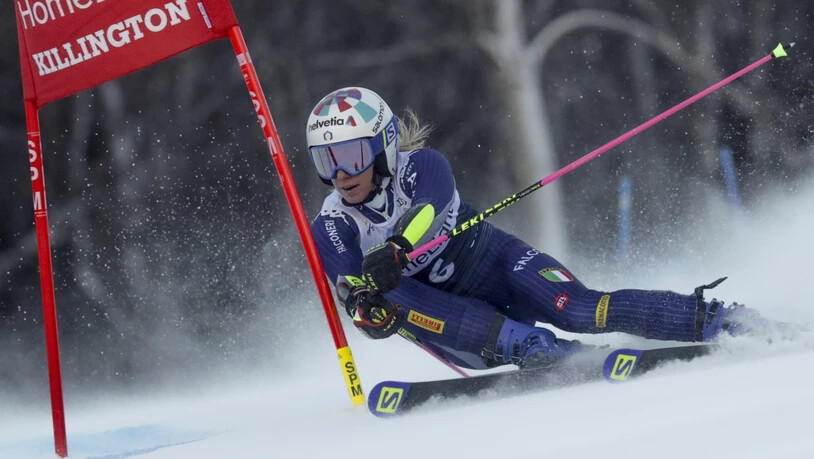Sicherte sich in Killington ihren ersten Weltcupsieg: die Italienerin Marta Bassino